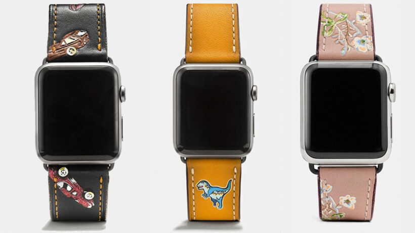 Coach goes live with new Apple Watch strap designs for summer 2017