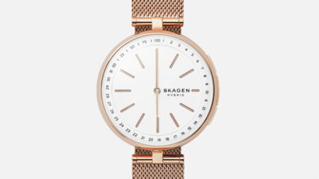 Skagen's Signatur T-Bar is a dainty hybrid smartwatch for women