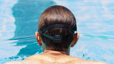 Waterfi Swim Tracker wants to record your pool activity from the head