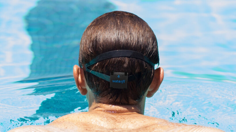 Waterfi Swim Tracker wants to record your pool activity from the head
