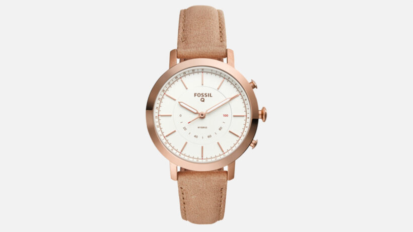 Fossil’s new smaller hybrids for women look identical to your fashion watch