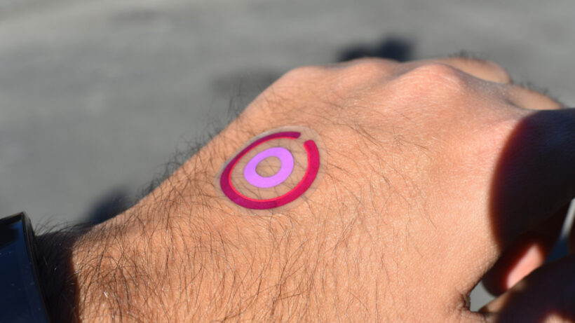 I had fun in the sun with LogicInk’s UV-sensing temporary tattoo