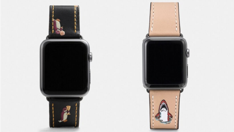 Coach launches new Apple Watch bands for fall 2017