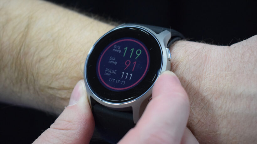 Omron’s blood pressure smartwatch will launch later this year