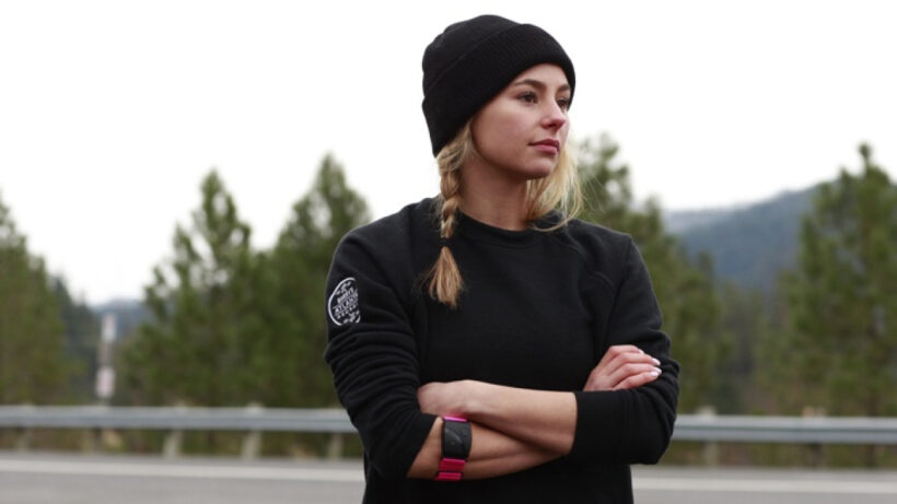 Scosche Rhythm24 armband measures heart rate on land and in the water