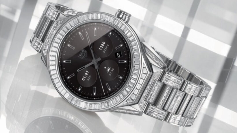 Tag’s diamond smartwatch is worth more than the wrist you’ll never put it on