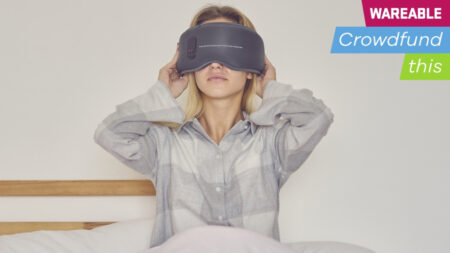 Dreamlight is a sleeping mask that uses lights and sounds to help you sleep better