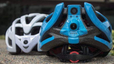 Cyclevision’s smart helmet gives riders peace of mind through in-built cameras Cyclevision's smart helmet gives riders peace of mind through in-built cameras