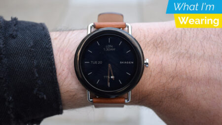 What I’m Wearing: Skagen Falster with analogue watch face What I'm Wearing: Skagen Falster with analogue watch face