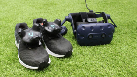 I played football in VR using Vive’s new trackers and it was a beautiful thing I played football in VR using Vive's new trackers and it was a beautiful thing