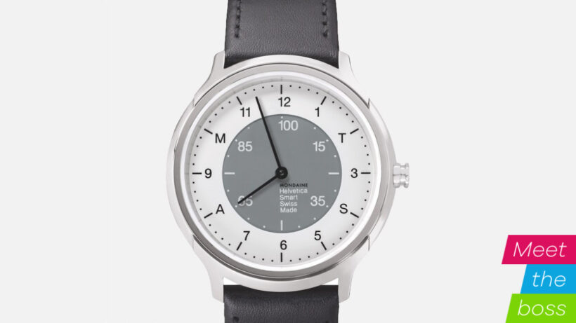 ​Meet the boss: Mondaine CEO on the future of the hybrid and fighting the Apple Watch