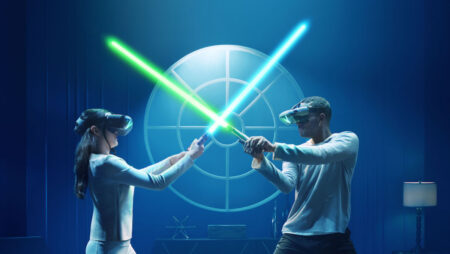 You can now lightsaber battle your friends in Lenovo and Disney’s Jedi Challenges You can now lightsaber battle your friends in Lenovo and Disney's Jedi Challenges