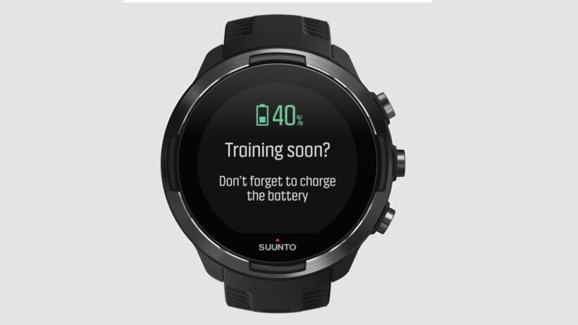 Suunto 9 makes sure you always have enough battery for your adventures