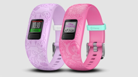 Garmin Vivofit jr 2 kids fitness tracker dresses up like a Disney Princess