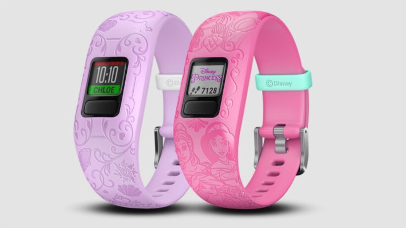 Garmin Vivofit jr 2 kids fitness tracker dresses up like a Disney Princess