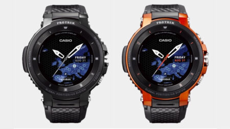 Casio's new Pro Trek smartwatch gets bigger battery life and a new dual display
