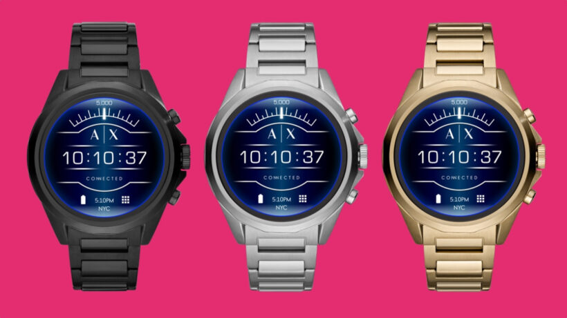 Armani Exchange goes all touchscreen with first Wear OS smartwatch
