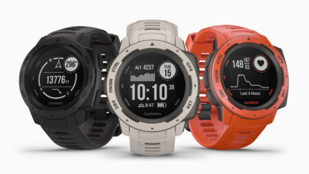 Garmin Instinct is a military grade watch built for the outdoors
