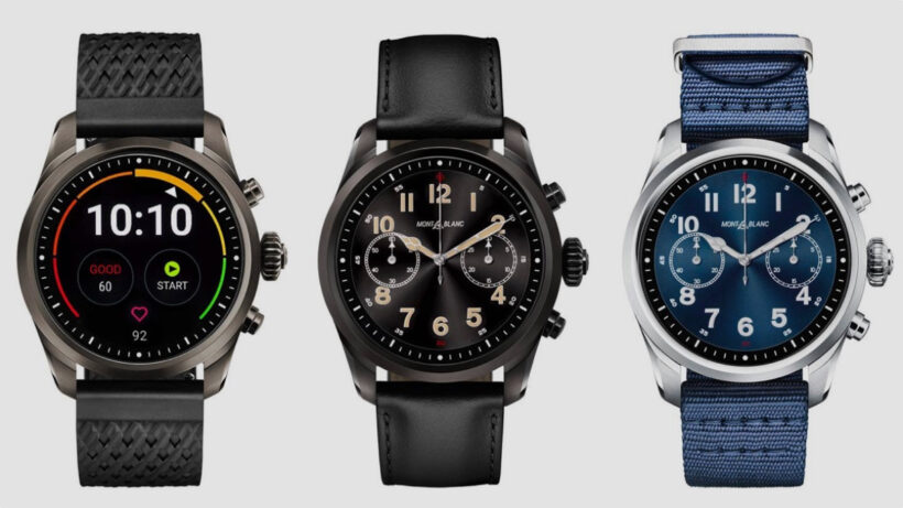 Montblanc Summit 2 is a Wear OS smartwatch for men and women