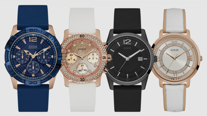 Guess’ Contactless collection will let you pay from the wrist in style