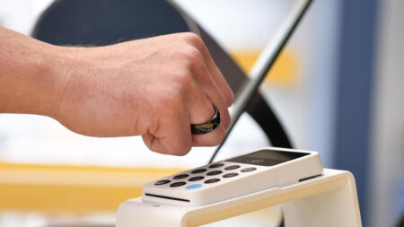 Charged up: I don't leave the house without my smart payment ring