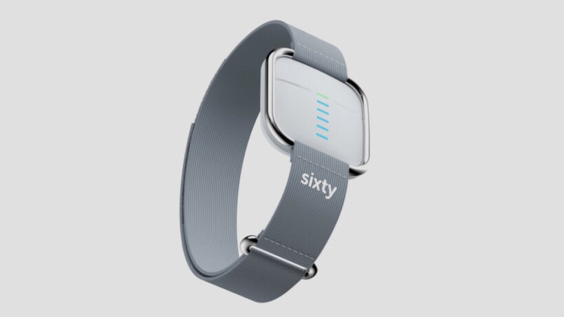 Sixty’s smart band knows you’re not drinking enough water