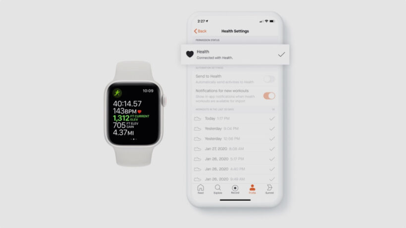 Strava now connects to Apple HealthKit and adds activity trimming
