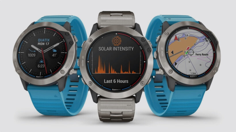 Garmin launches Quatix 6X Solar for longer boating adventures