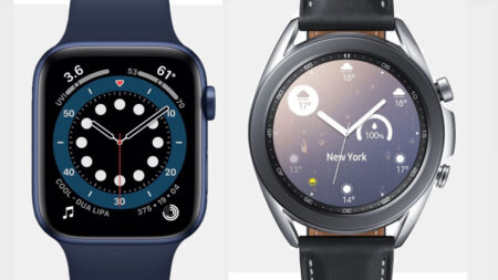 Apple Watch Series 6 v Samsung Galaxy Watch 3: Smartwatch face-off Apple Watch Series 6 v Samsung Galaxy Watch 3: Smartwatch face-off