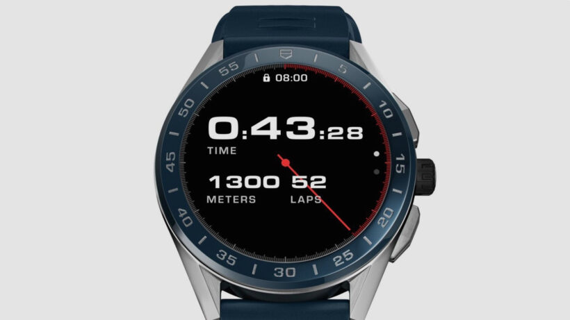 Tag Heuer adds new swimming and running features