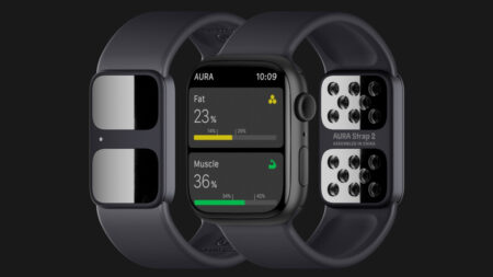 Aura Strap 2 Apple Watch strap lets you measure body fat and muscle Aura Strap 2 Apple Watch strap lets you measure body fat and muscle