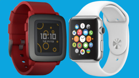 Pebble Time v Apple Watch: The iPhone compatible smartwatch fight Pebble Time v Apple Watch: The iPhone compatible smartwatch fight