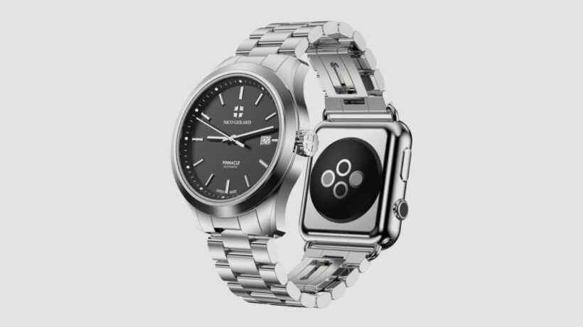 Nico Gerard watch comes with Apple Watch on the back