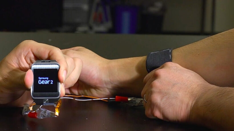 Stretchable battery technology could triple smartwatch longevity