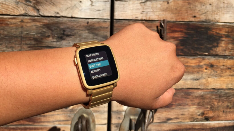 Pebble Watch gets new ‘Quiet Time’ mode