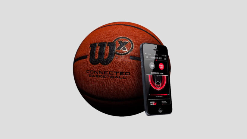 Wilson X smart basketball helps you shoot some b-ball outside of the school