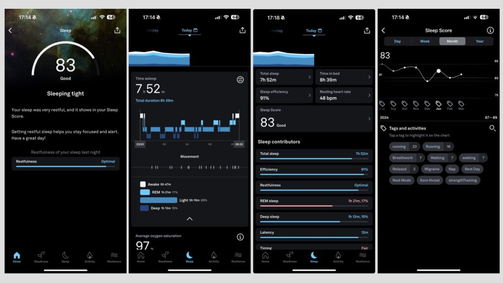 Oura Ring Gen 3 sleep tracking