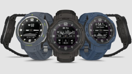 Garmin Instinct Crossover is a sports watch with hands Garmin Instinct Crossover is a sports watch with hands