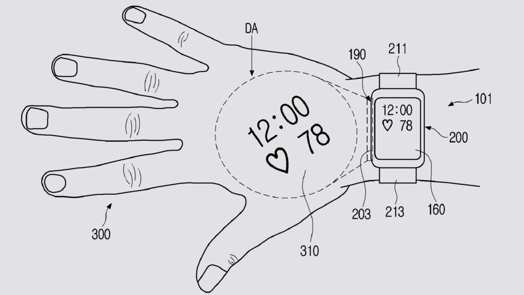 smartwatch patent