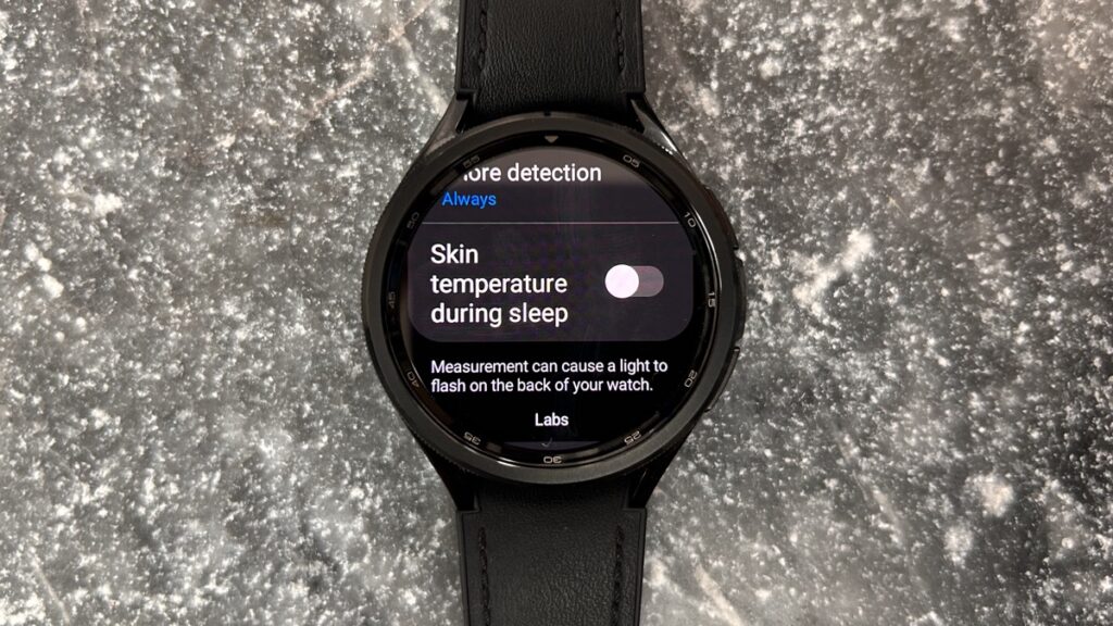Skin temperature