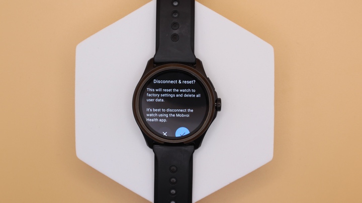 Reset Wear OS step five