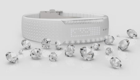 Polar Loop Crystal is a Swarovski studded bling band Polar Loop Crystal is a Swarovski studded bling band