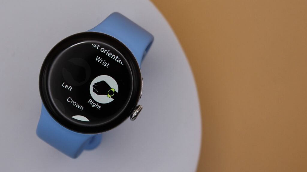 wear os wrist orientation