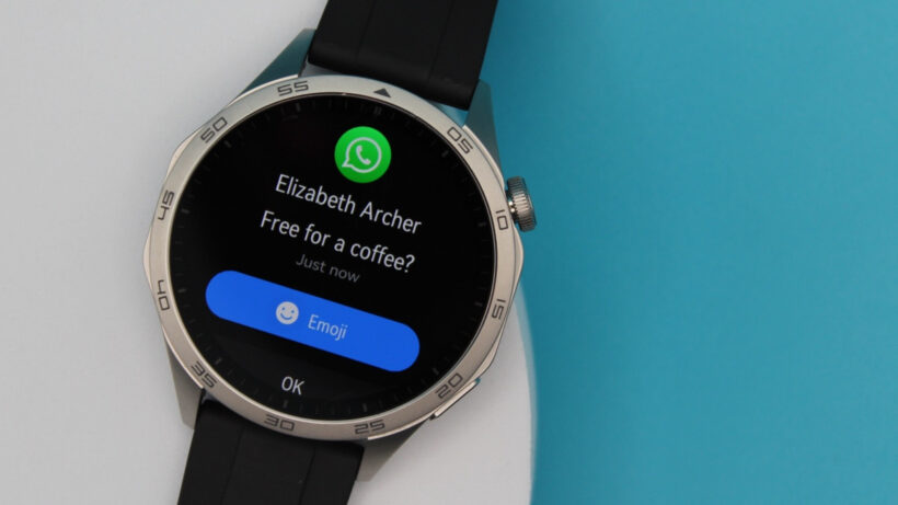 Using WhatsApp on the Huawei Watch GT 4