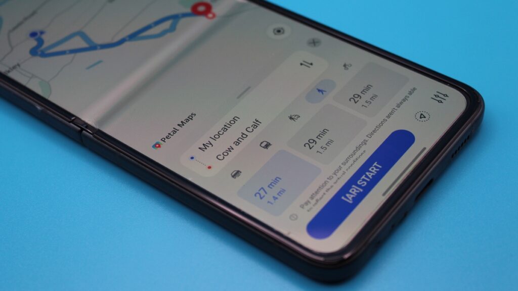 How to use Petal Maps for walking directions photo 2