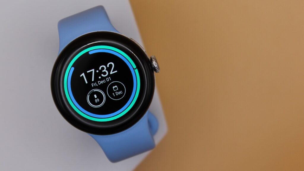 google fit watch face pixel watch