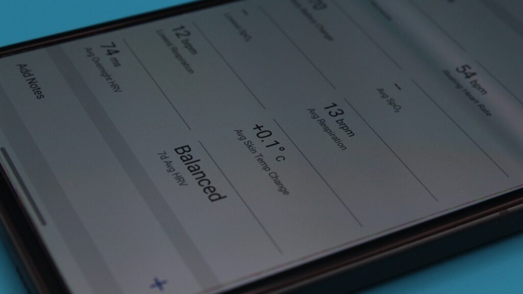 how to use garmin skin temperature