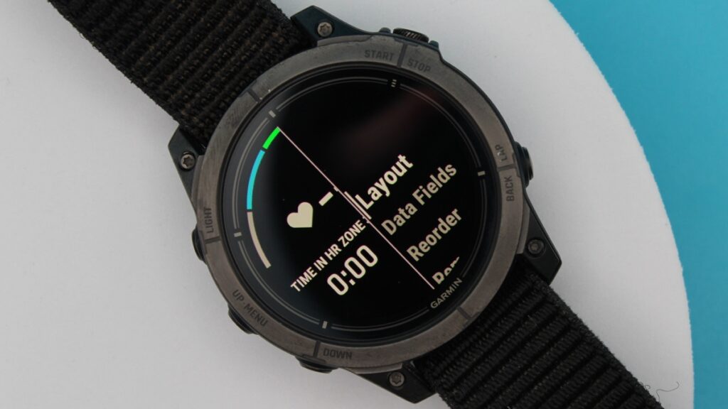 how to customize garmin watch data screens 4