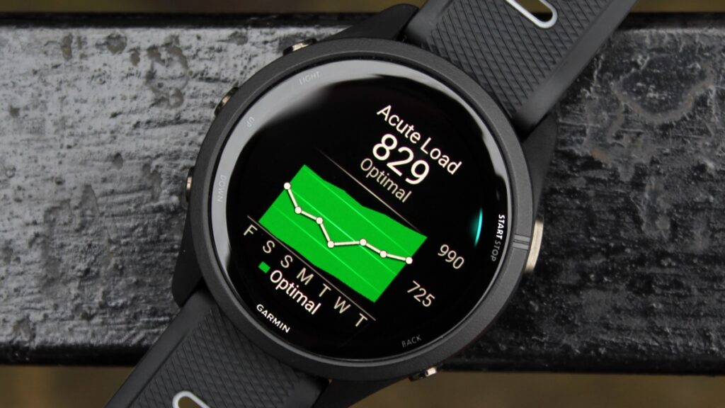 acute load on forerunner 165