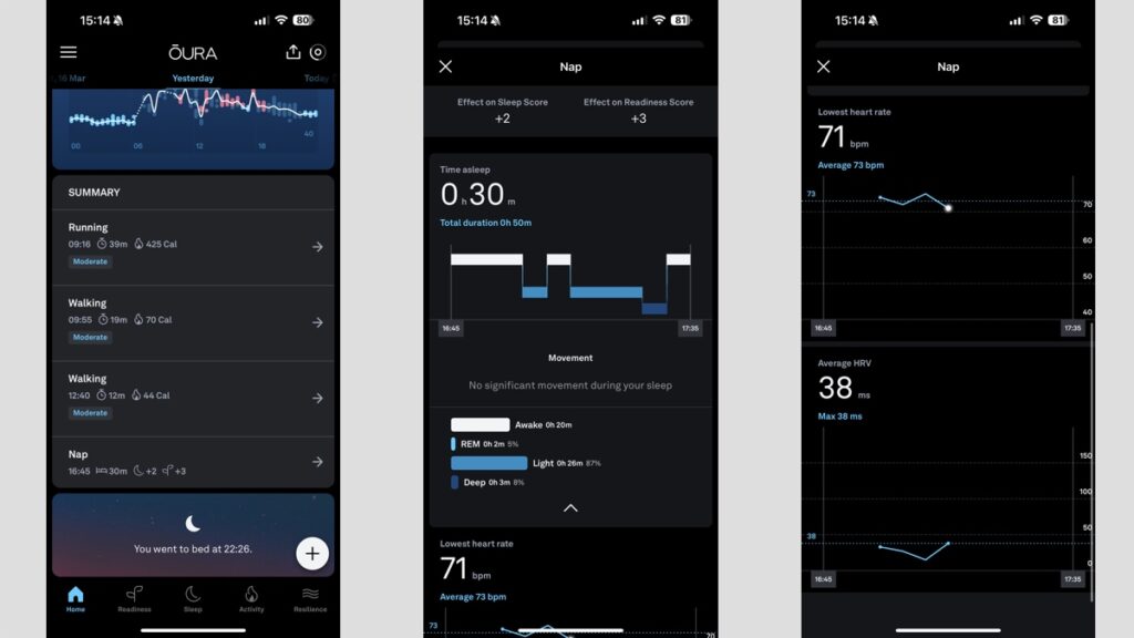 Oura Ring nap detection: How it works, adding tags and manual nap tracking photo 4